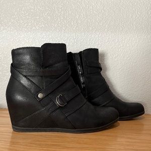 Bare Trap Wedge Ankle Boots. Only worn a few times and VERY comfortable!